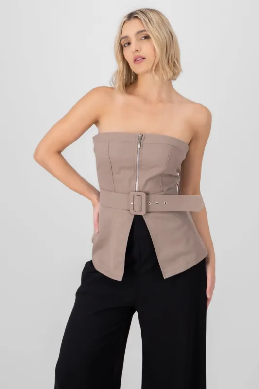 Corset gabardina con cinturon Hypsters sold by Shasa