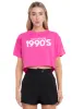 Playera crop boxy estampada sold by Shasa