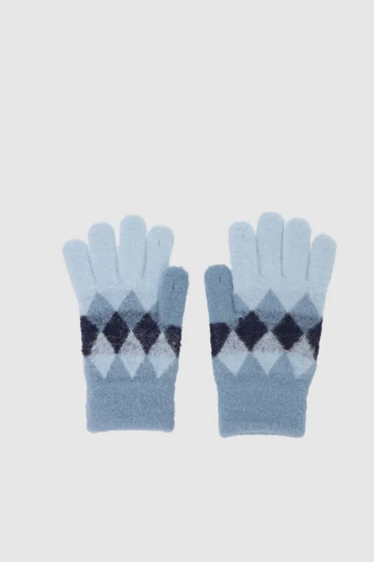 Guantes print rombos sold by Shasa