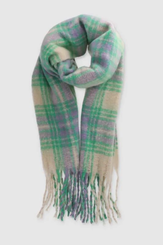 Bufanda cuadros pastel sold by Shasa