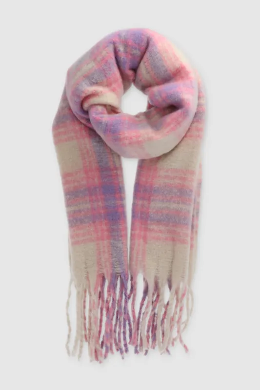 Bufanda cuadros pastel sold by Shasa