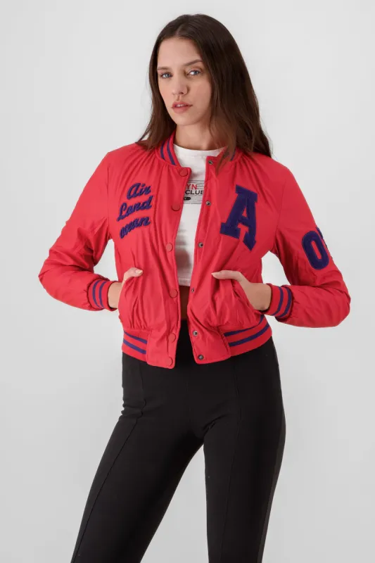 Chamarra bomber letra sold by Shasa