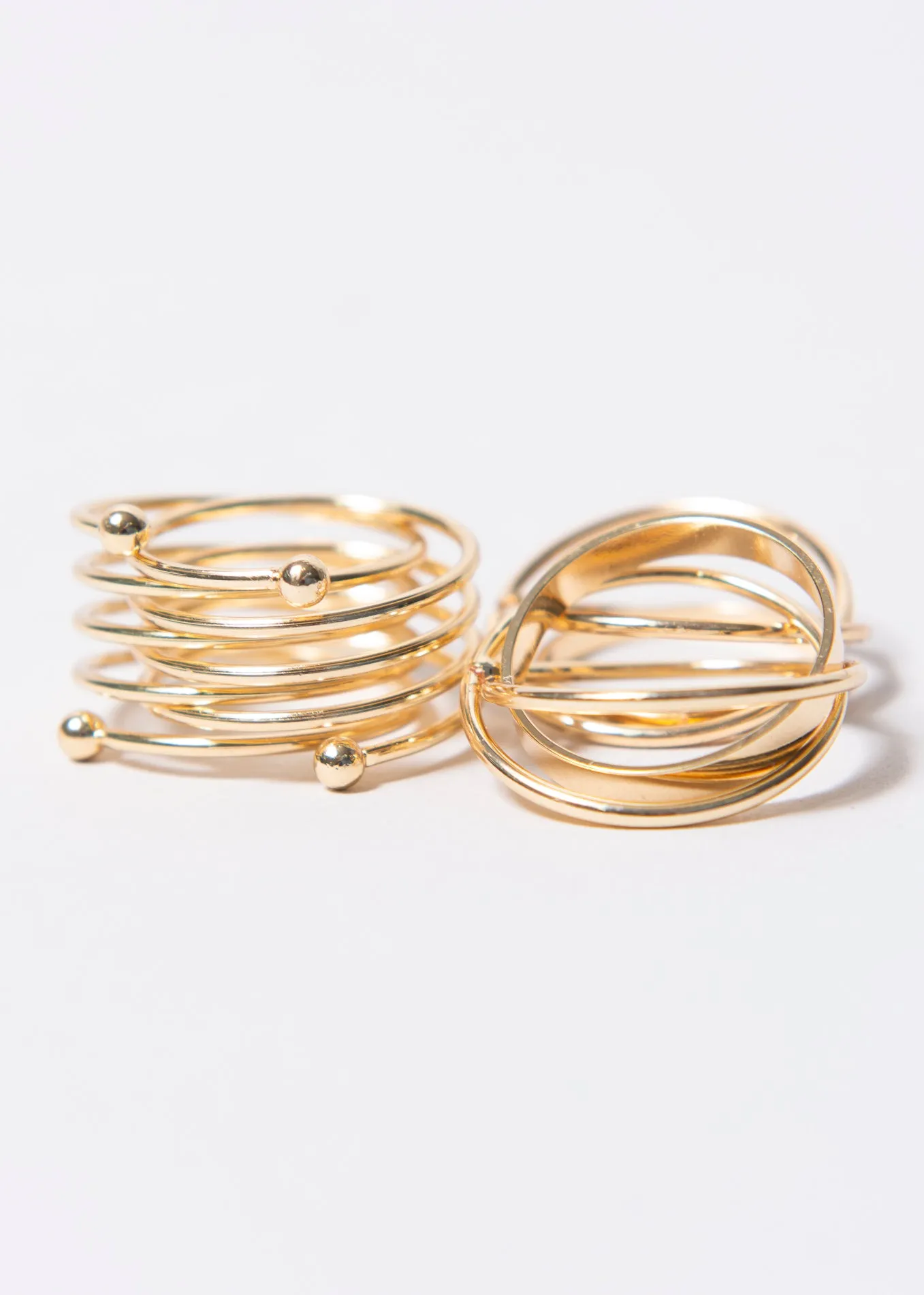 Set 5 piezas anillos resorte sold by Shasa product image thumbnail 3