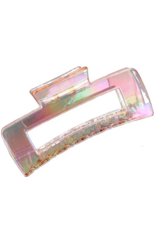 Pinza midi rectangular iridiscente sold by Shasa