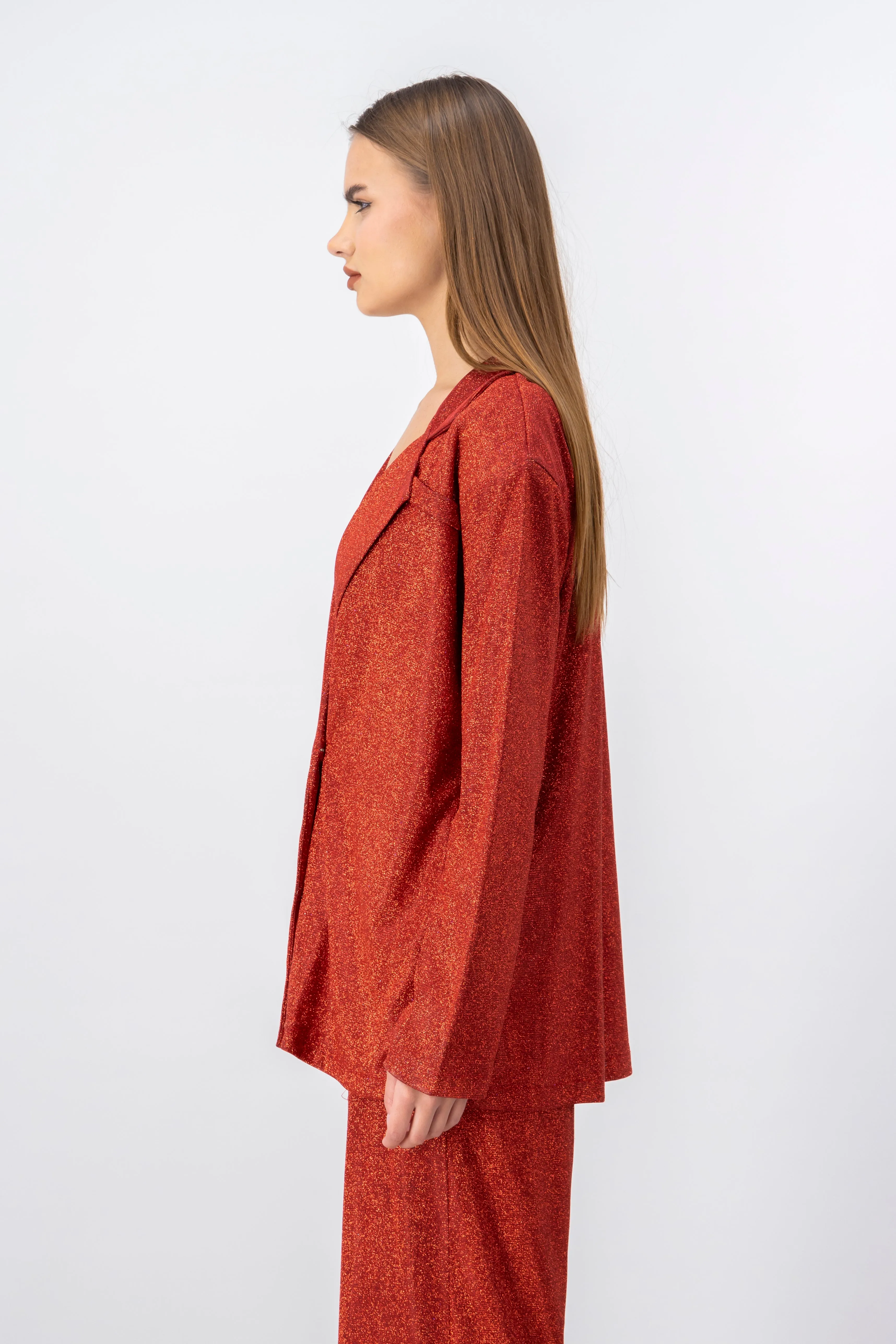 Blazer largo botones cruzados brillos sold by Shasa product image thumbnail 3