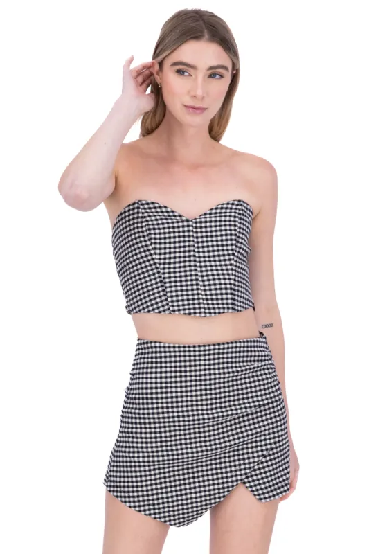 Top corset strapless cuadros sold by Shasa