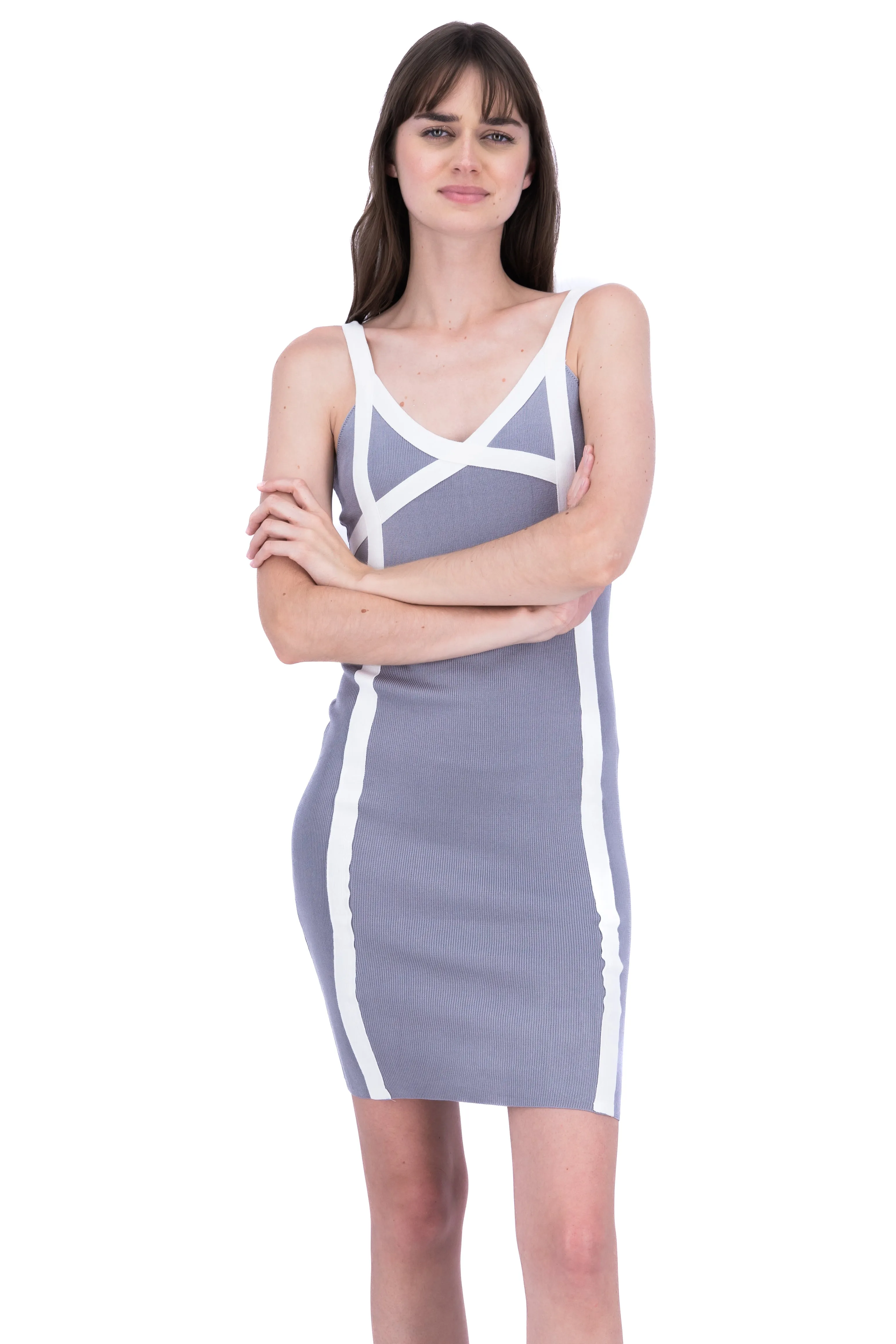 Vestido mini detalle rayas sold by Shasa