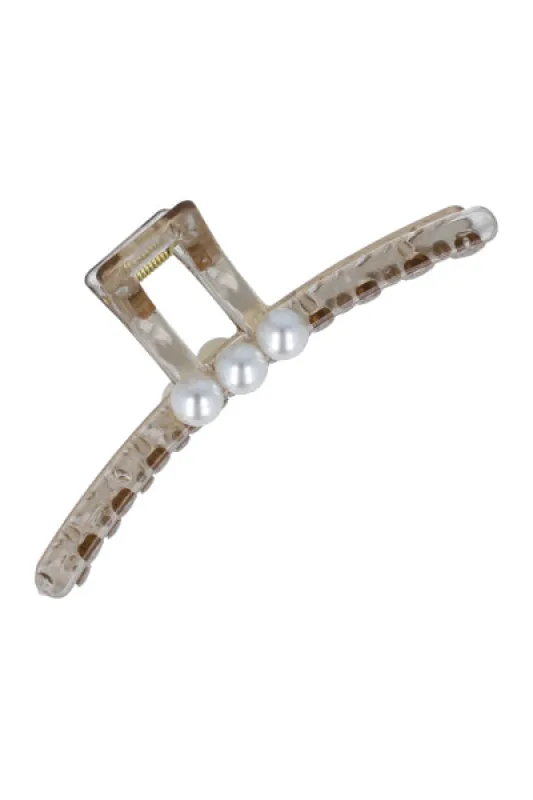 Pinza Maxi Alargada Perlas sold by Shasa