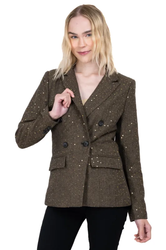 Saco botones detalle lentejuela sold by Shasa