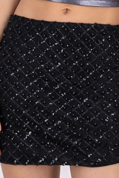 Falda mini perlas brillos sold by Shasa product image thumbnail 5