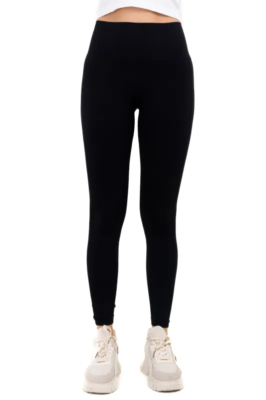 Leggings eslástico fruncido lisos sold by Shasa