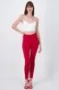 Pantalón Skinny Cintura Alta Pinzas sold by Shasa