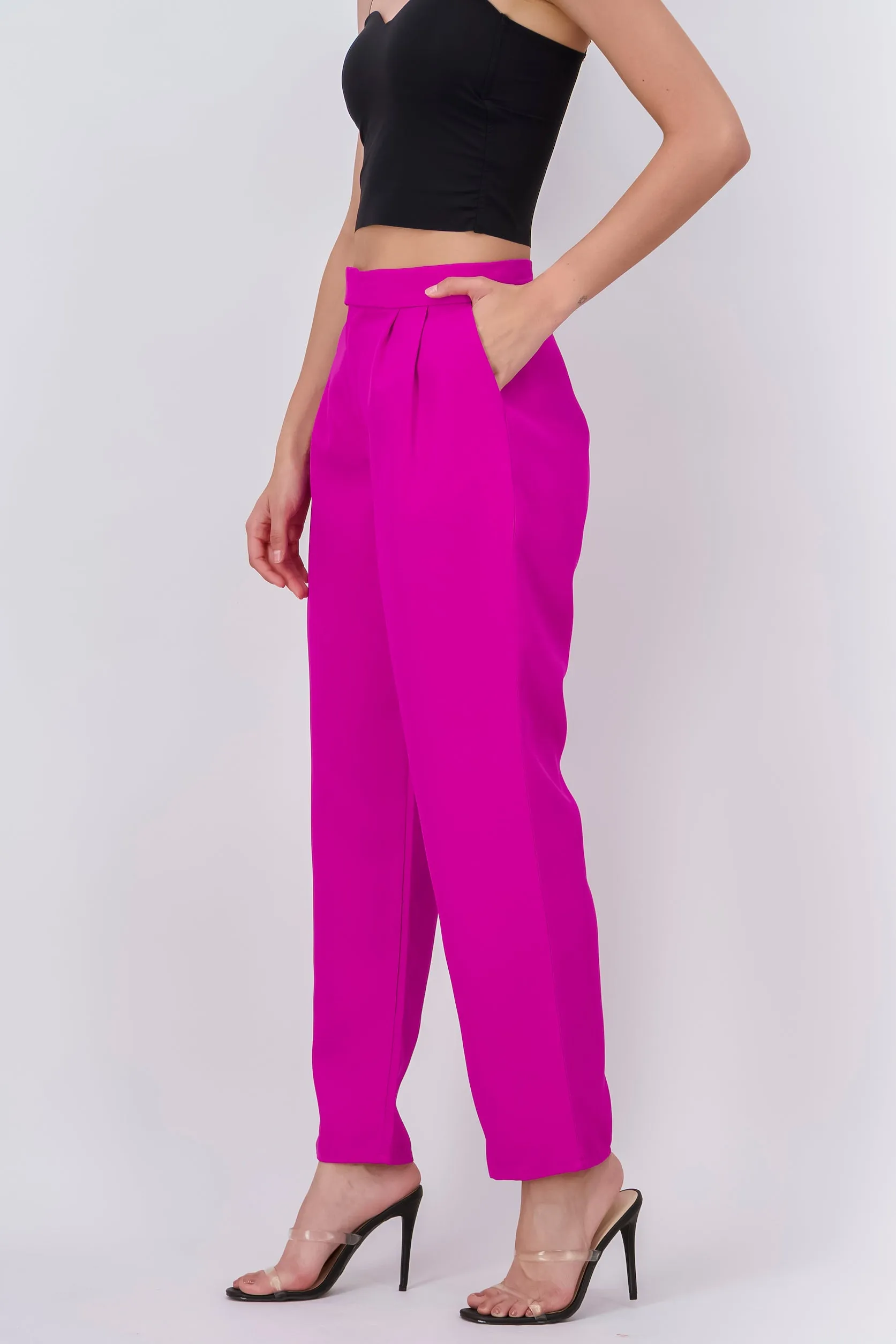 Pantalón Recto Liso Botón sold by Shasa product image thumbnail 3