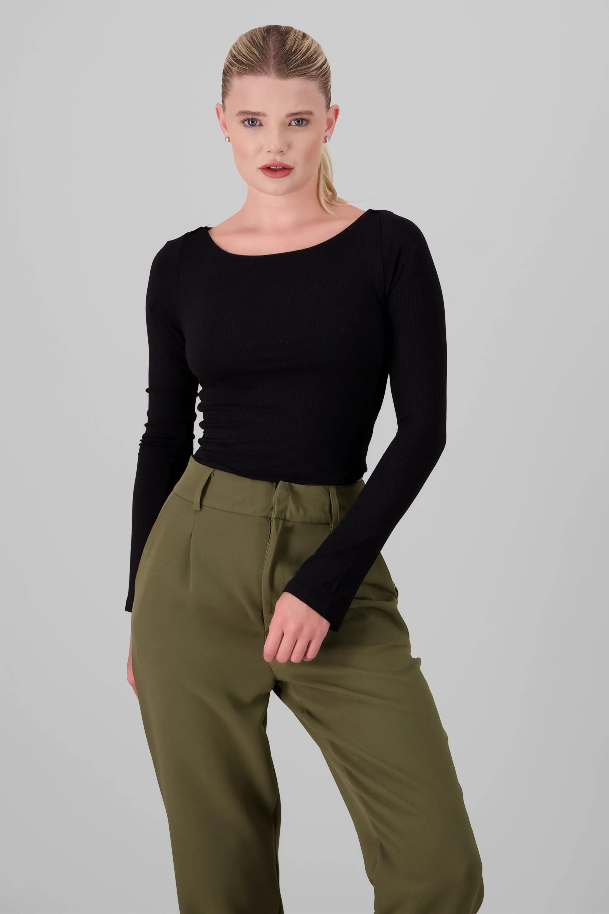 Top cuello redondo manga larga sold by Shasa product image thumbnail 2