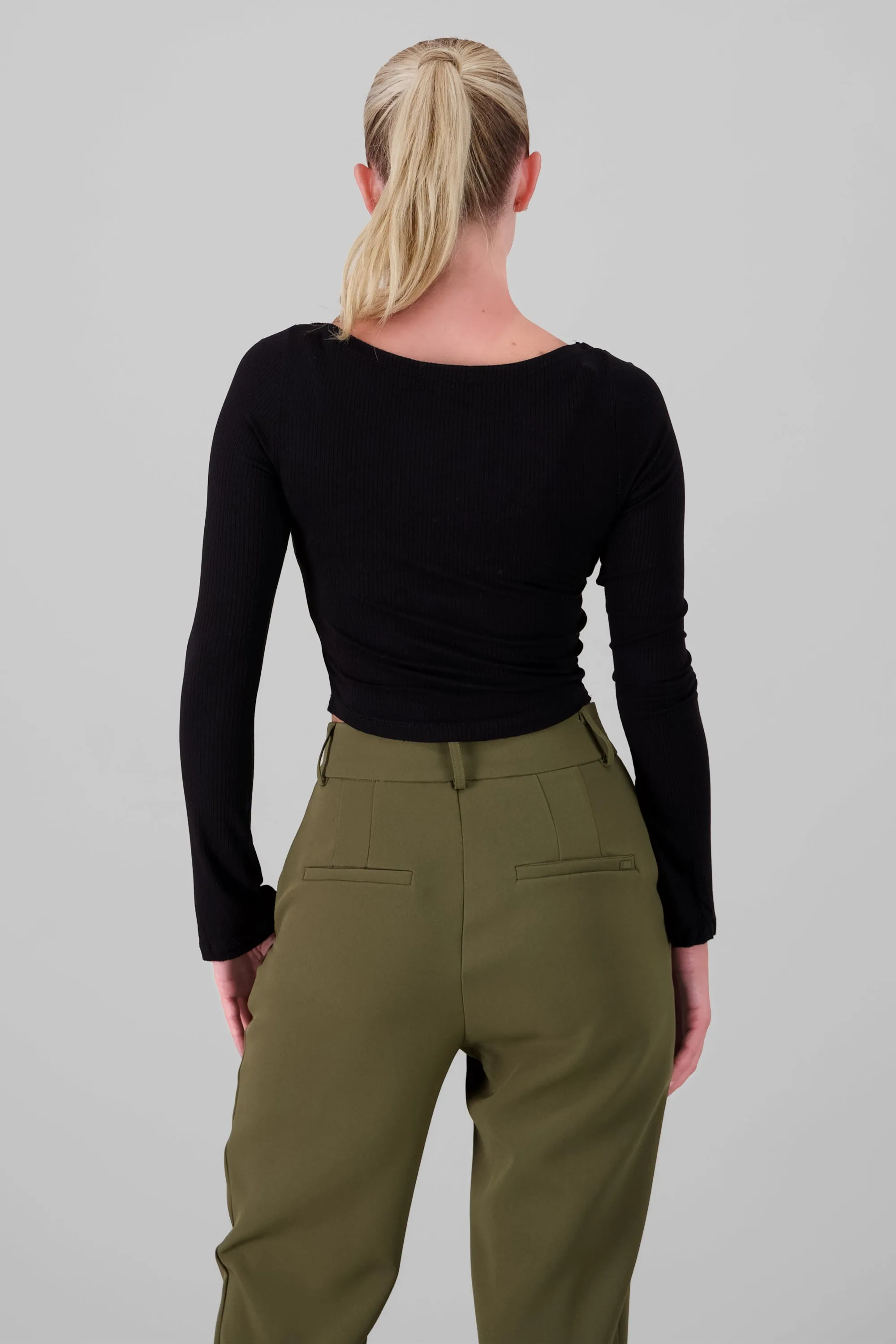 Top cuello redondo manga larga sold by Shasa product image thumbnail 4