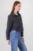 Chamarra crop oversize sold by Shasa
