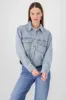 Chamarra crop oversize sold by Shasa