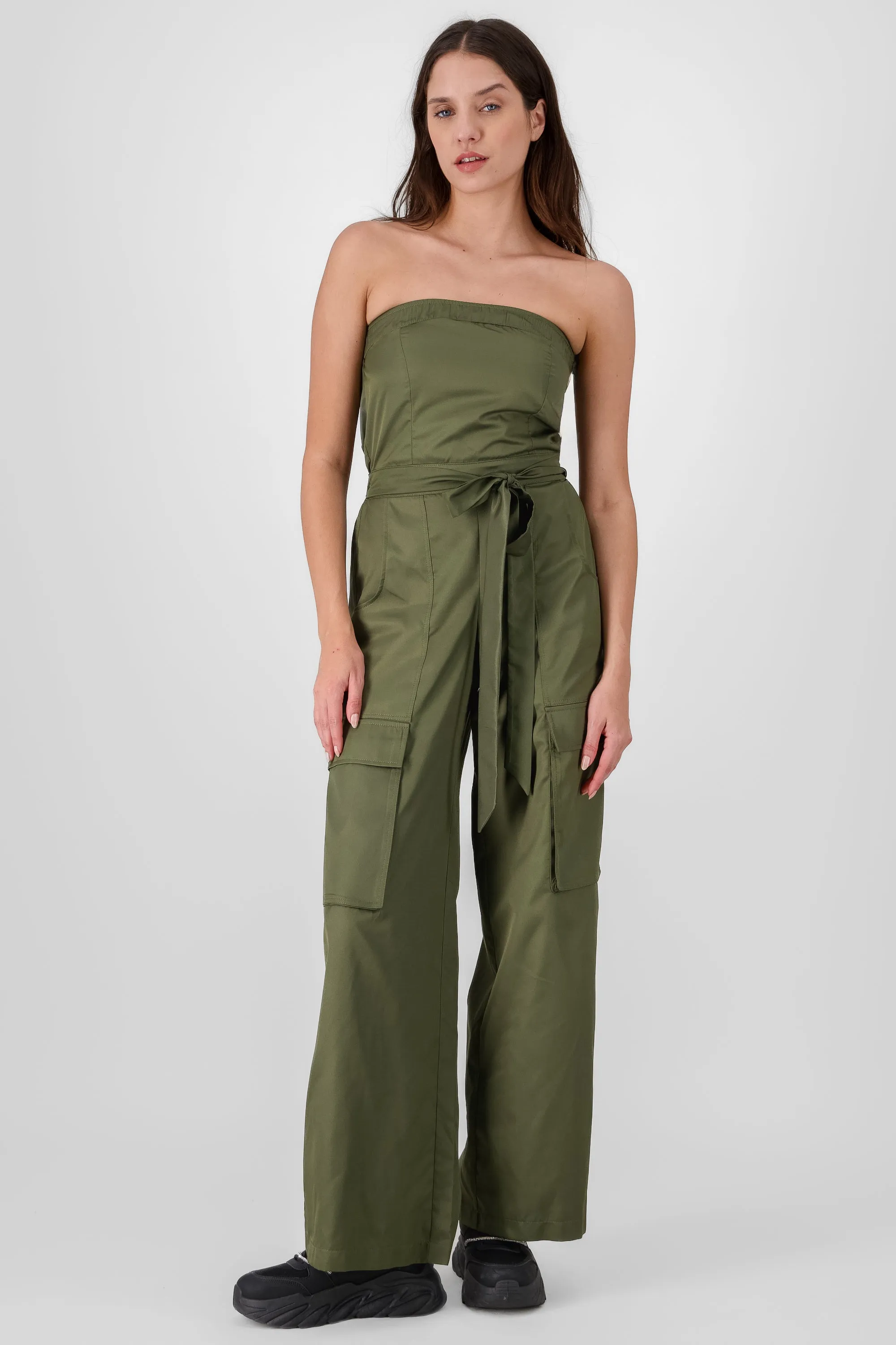 Jumpsuit strapples cargo sold by Shasa product image thumbnail 2