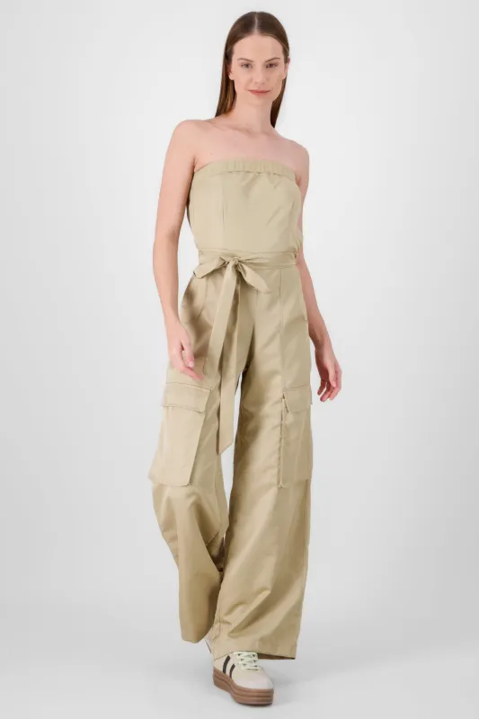 Jumpsuit strapples cargo sold by Shasa