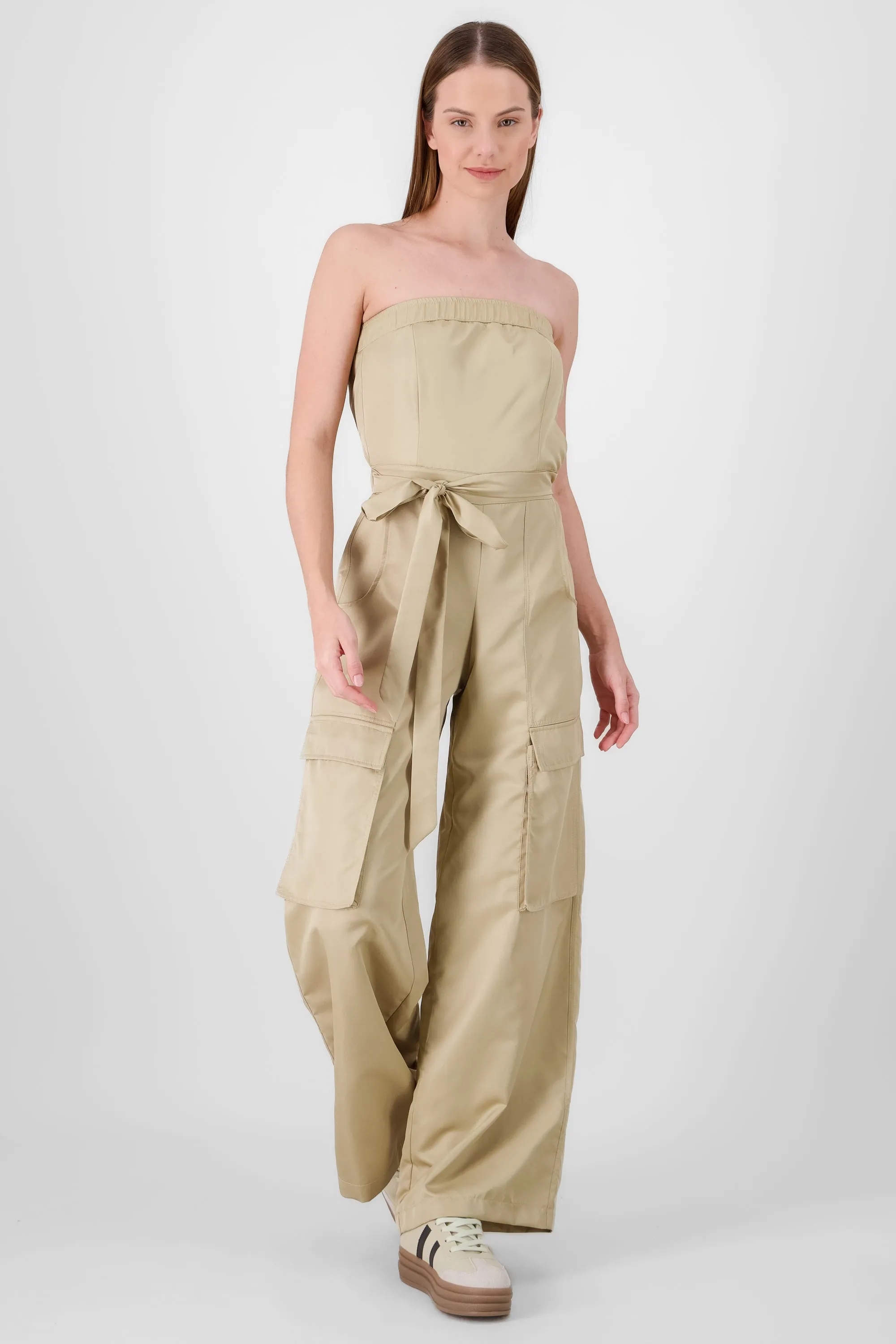 Jumpsuit strapples cargo sold by Shasa