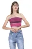 Top strapless mesh estampado sold by Shasa