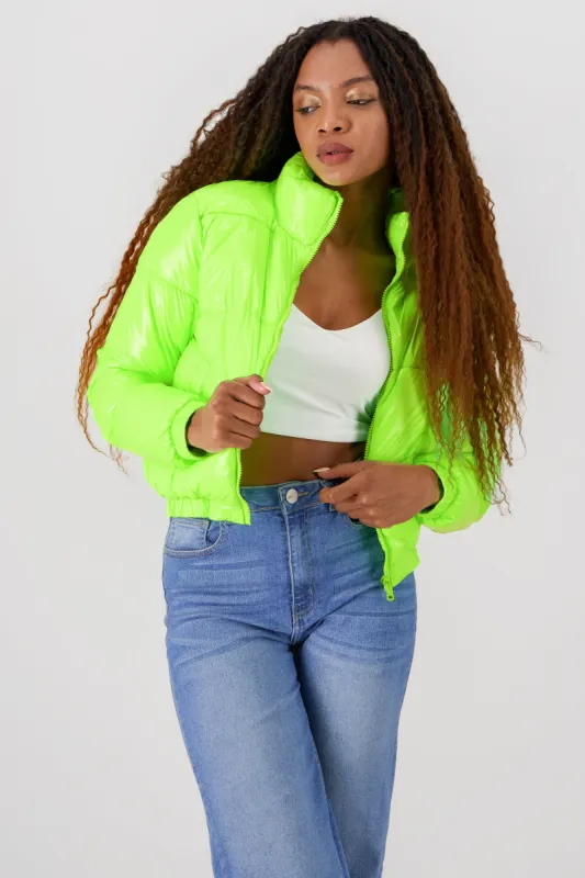 CHAMARRA CAPITONADA BRILLANTE sold by Shasa