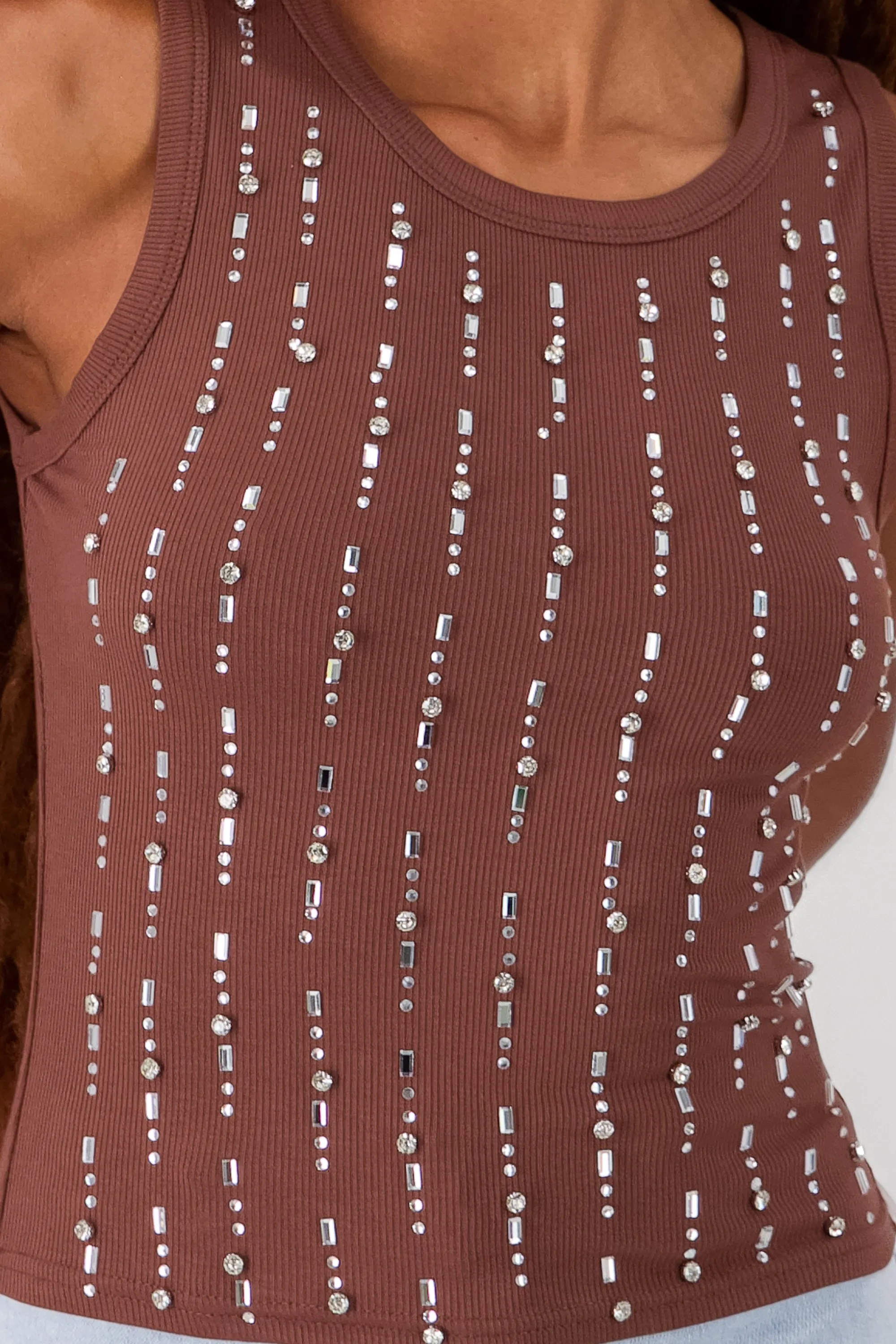 Top sin mangas detalle brillos sold by Shasa product image thumbnail 5