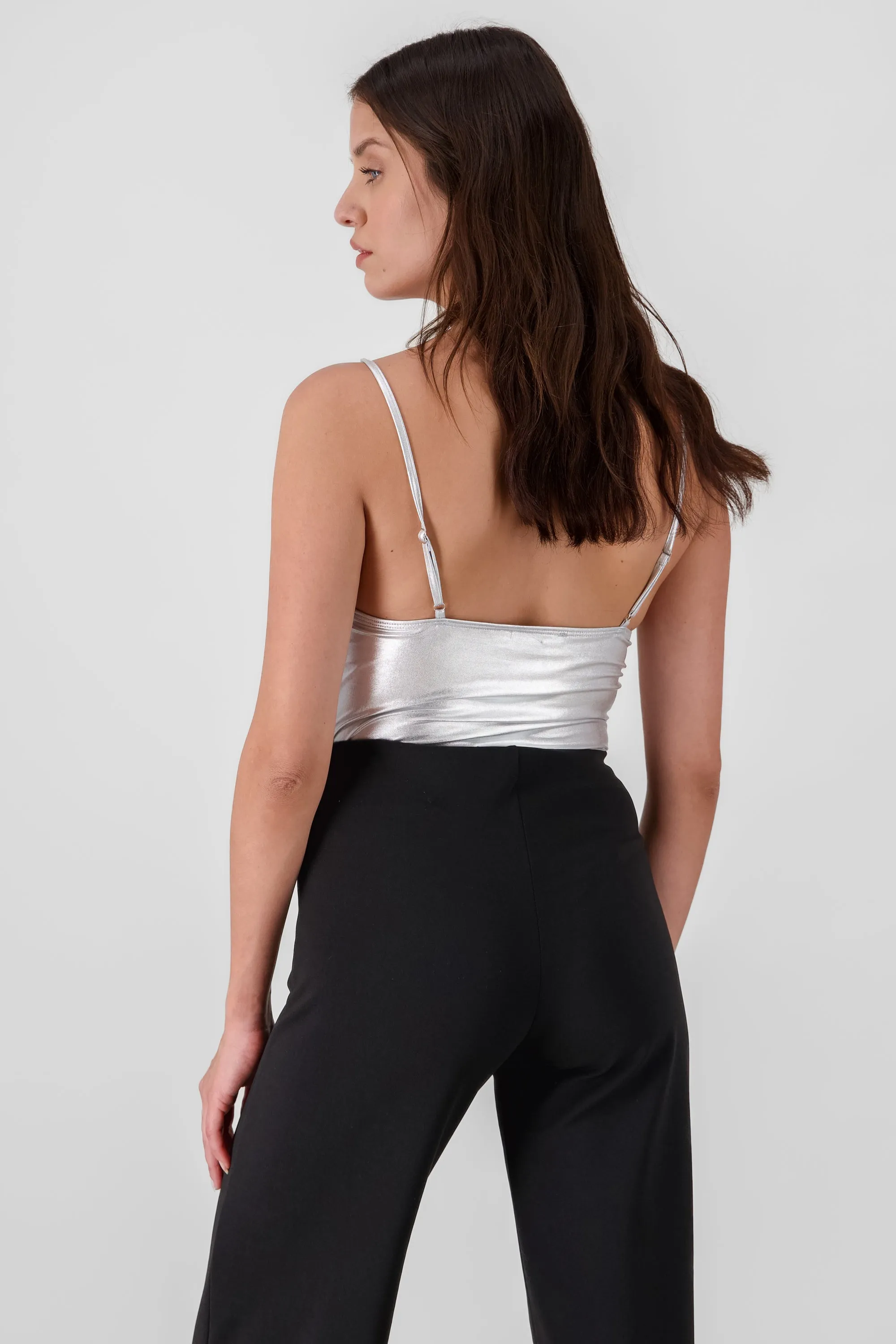Bodysuit tirantes metalico brillos sold by Shasa product image thumbnail 4