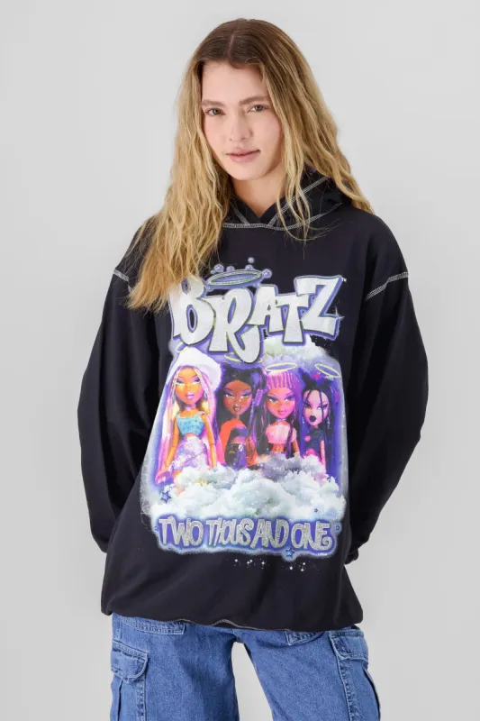 Sudadera larga bratz constraste sold by Shasa