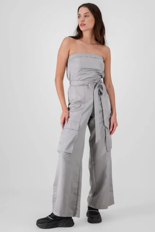 Jumpsuit strapples cargo sold by Shasa