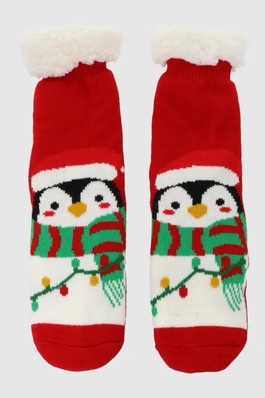 Pantucalceta pinguino navideño sold by Shasa