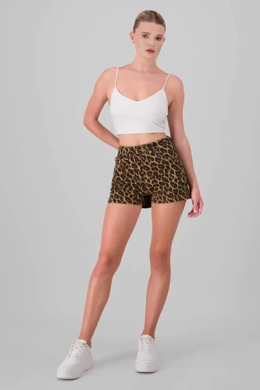 Short animal print sold by Shasa
