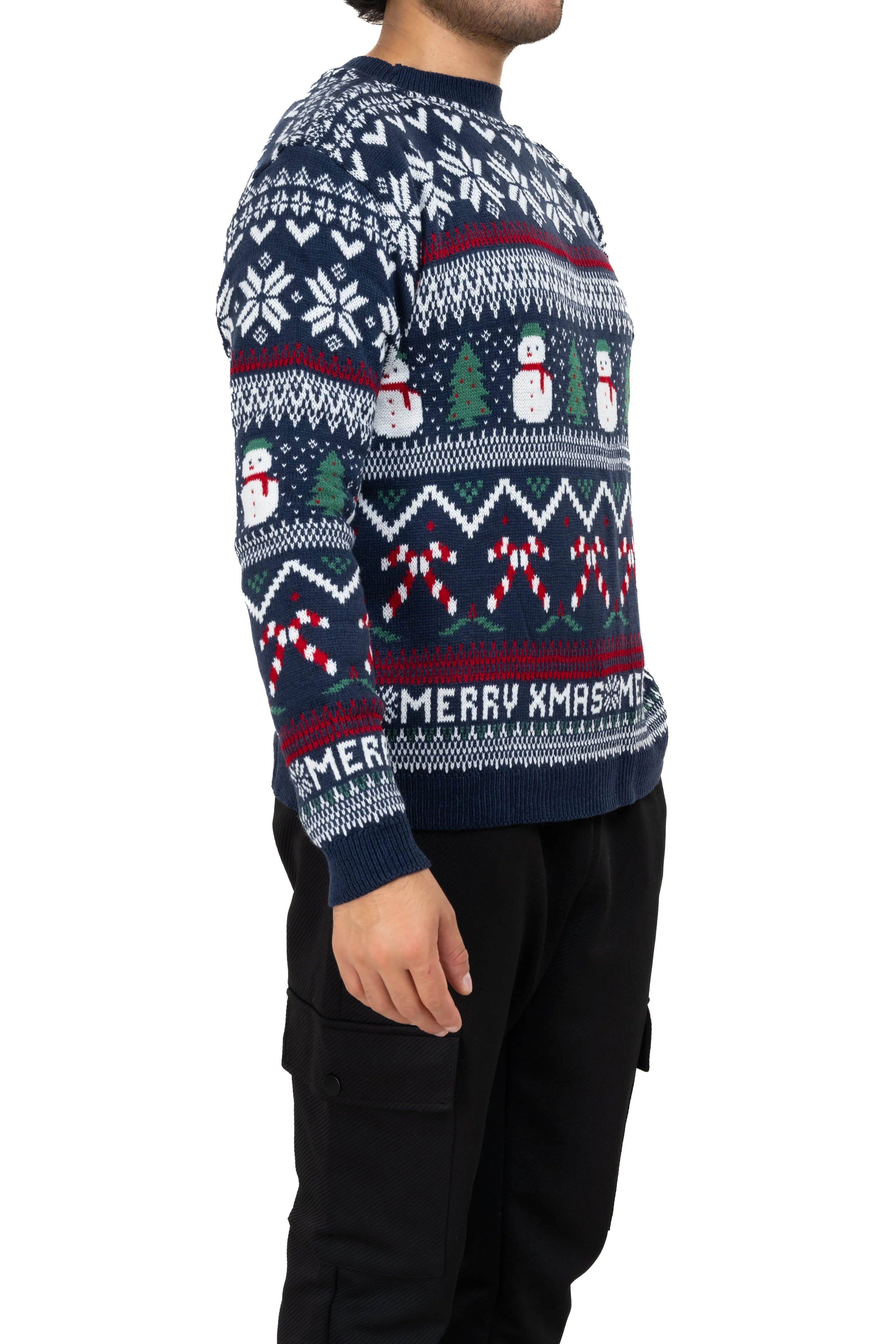 Suéter navideño Merry X-mas muñeco nieve sold by Shasa product image thumbnail 3