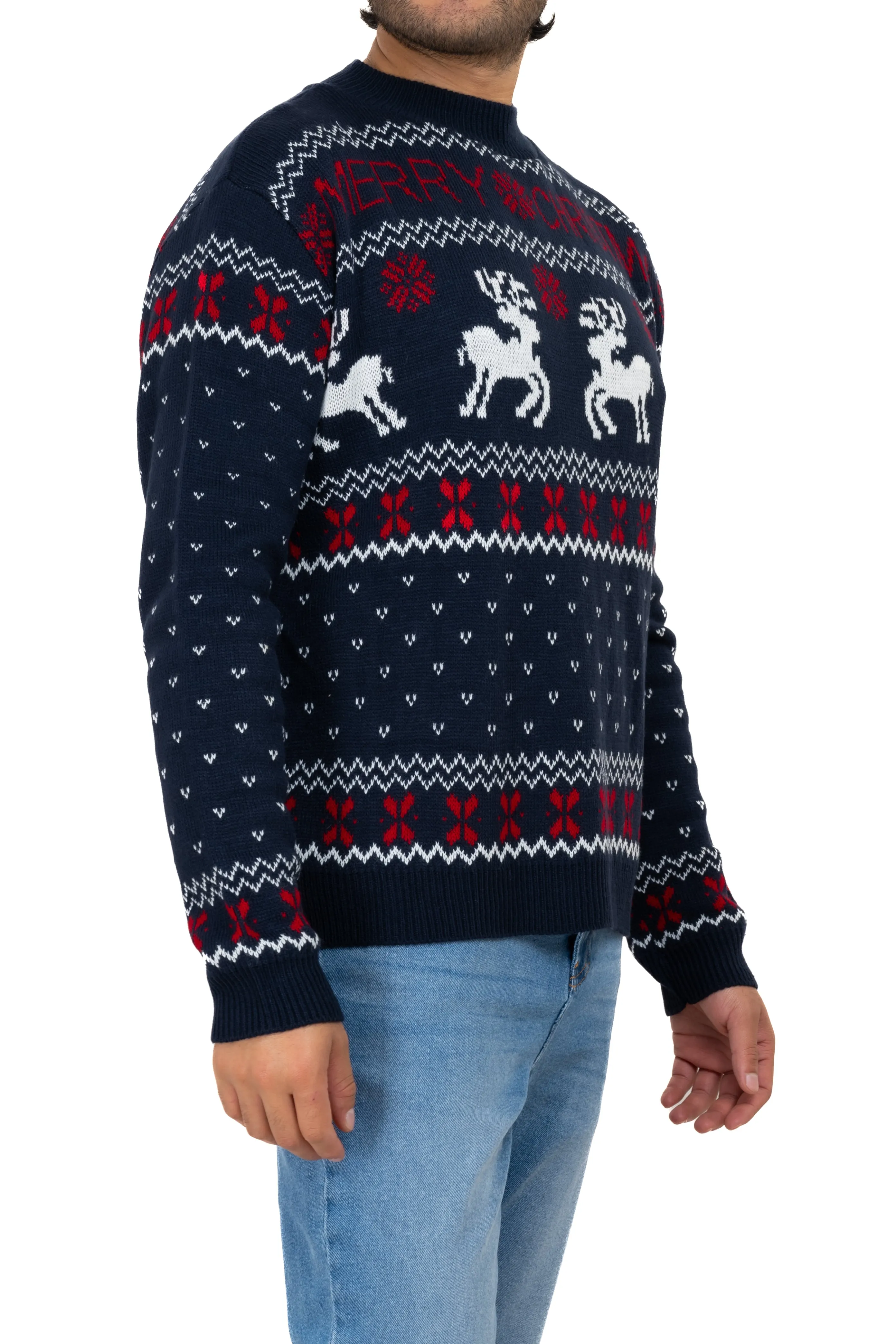 Suéter navideño Merry X-mas renos sold by Shasa product image thumbnail 3