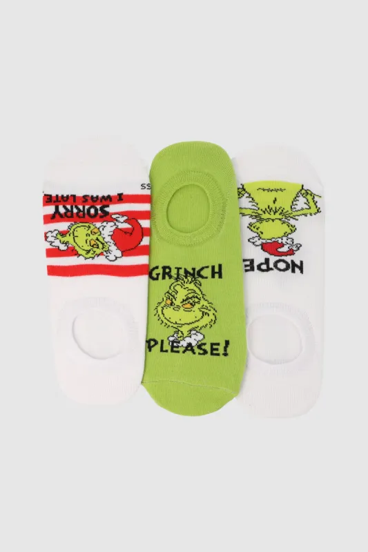 3pack cubrepies grinch please sold by Shasa