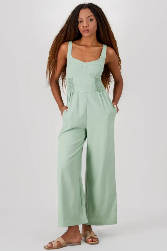 Jumpsuit frunces a los costados sold by Shasa