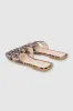 Sandalia greca animal print sold by Shasa