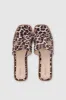Sandalia greca animal print sold by Shasa