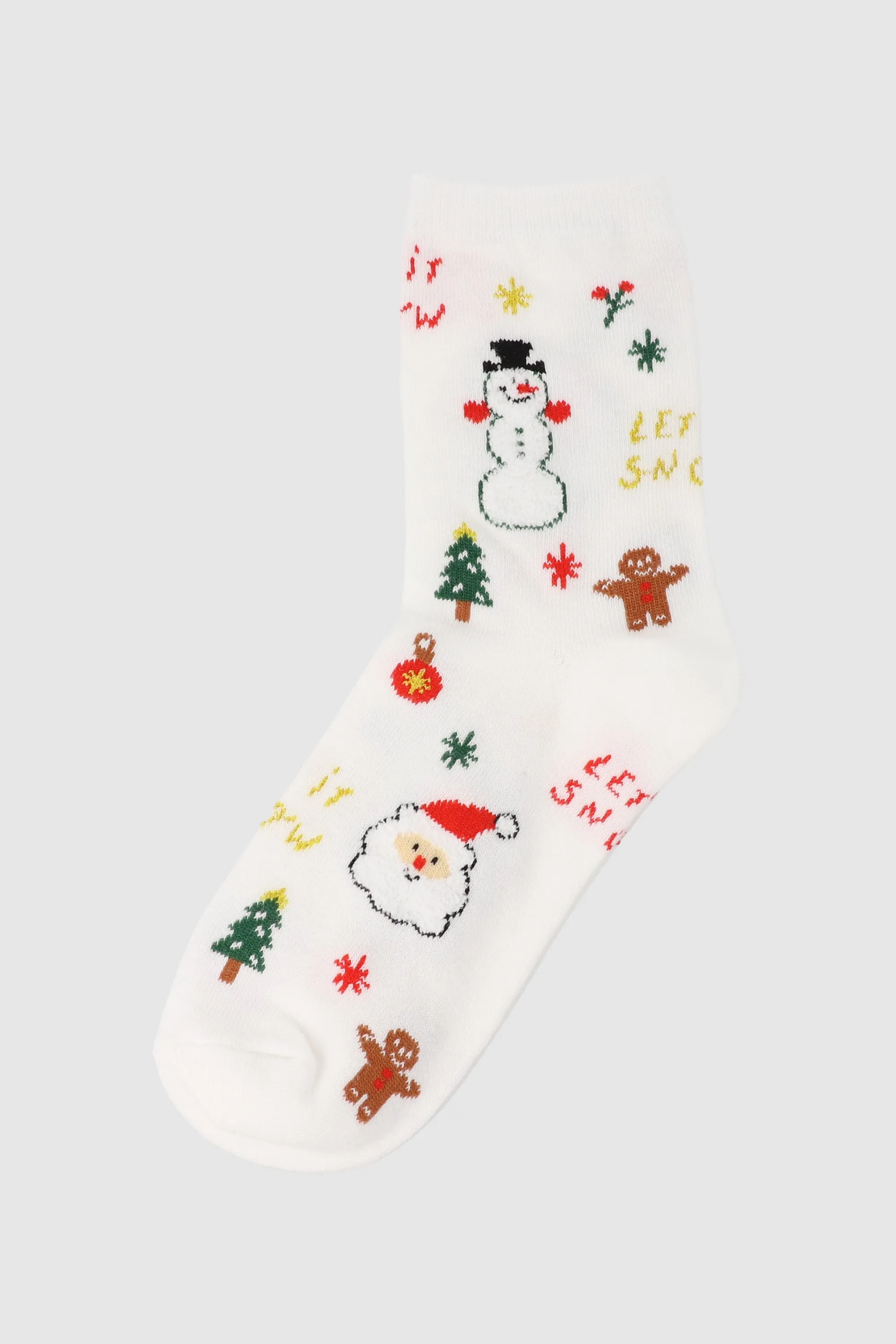 Calcetin print navideños sold by Shasa