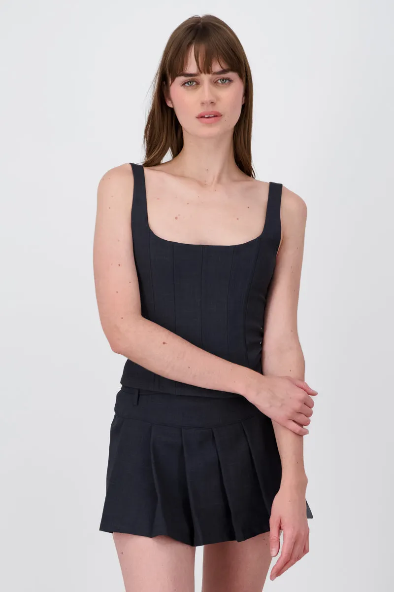 Corset escote cuadrado con tirantes hypsters sold by Shasa