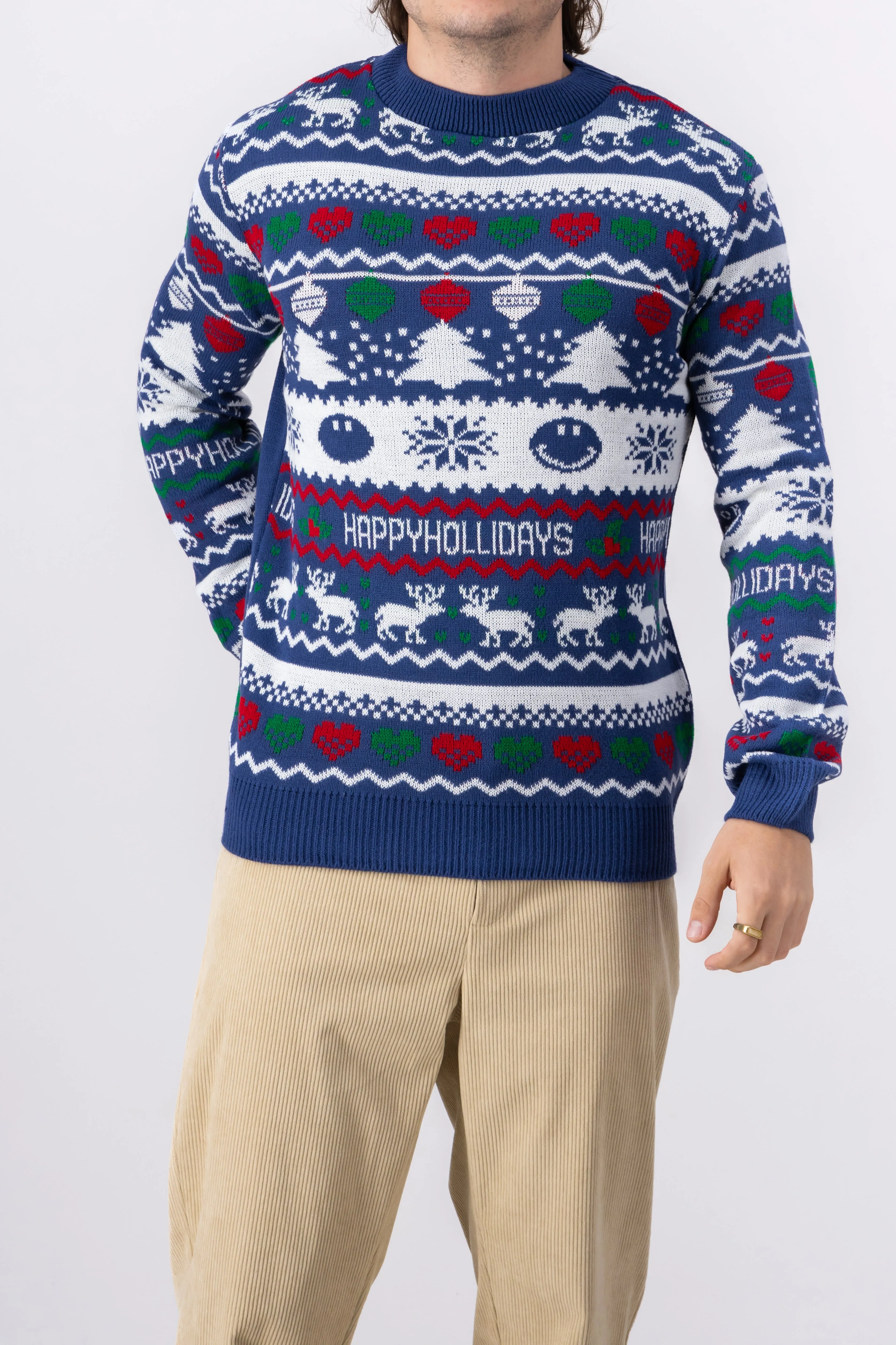 Suéter navideño carita feliz sold by Shasa