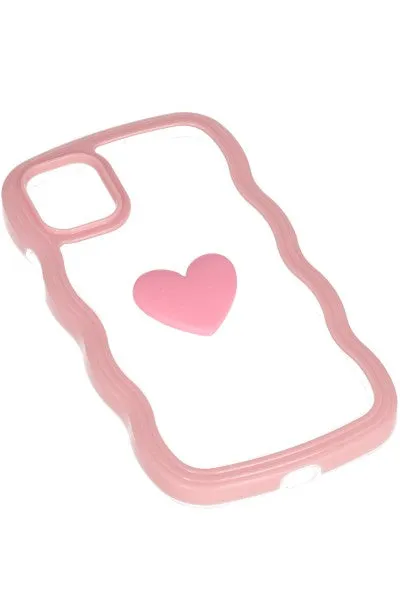 Funda iPhone 11 ondas corazón sold by Shasa product image thumbnail 2