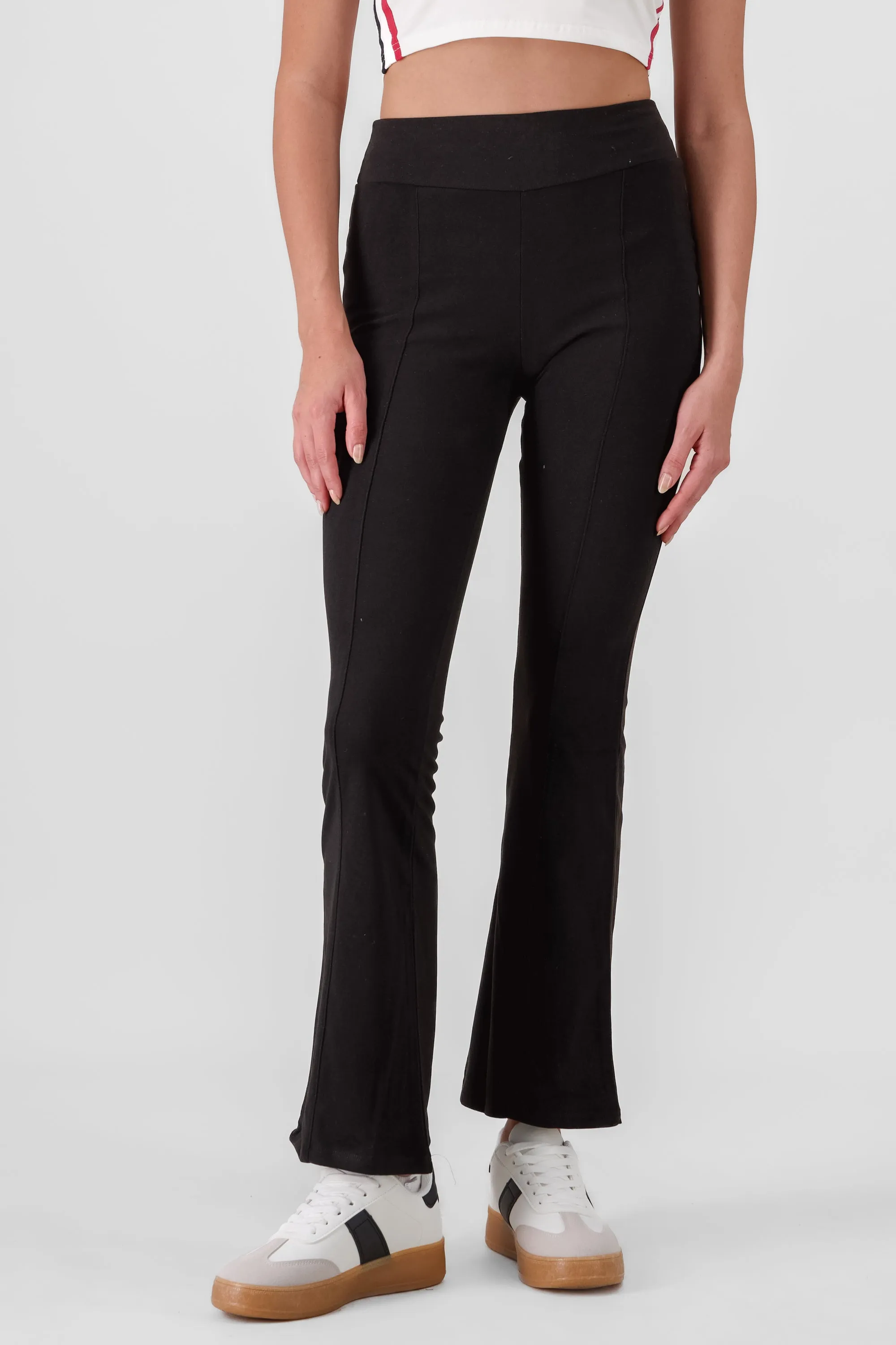Pantalon flare textura liso sold by Shasa product image thumbnail 2