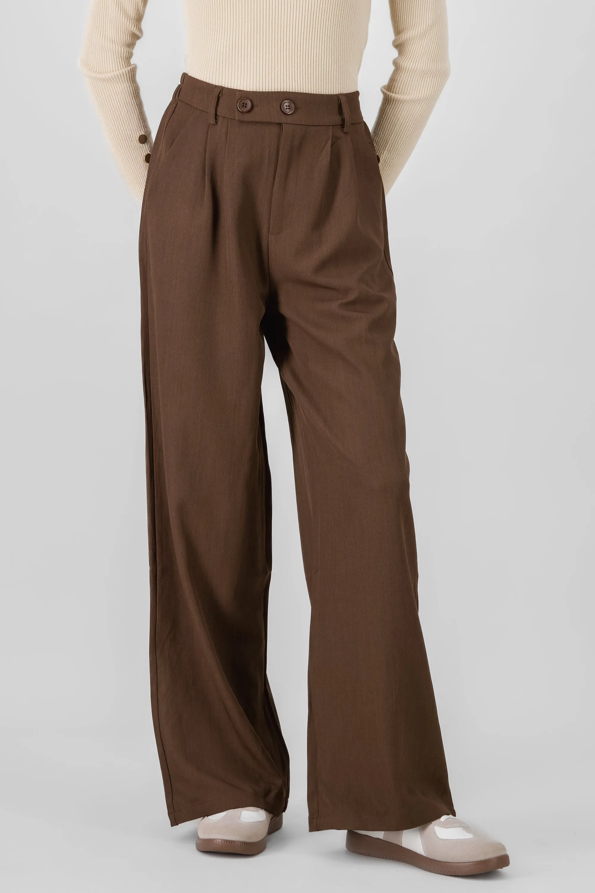 Pantalon amplio detalle doble boton sold by Shasa product image thumbnail 2