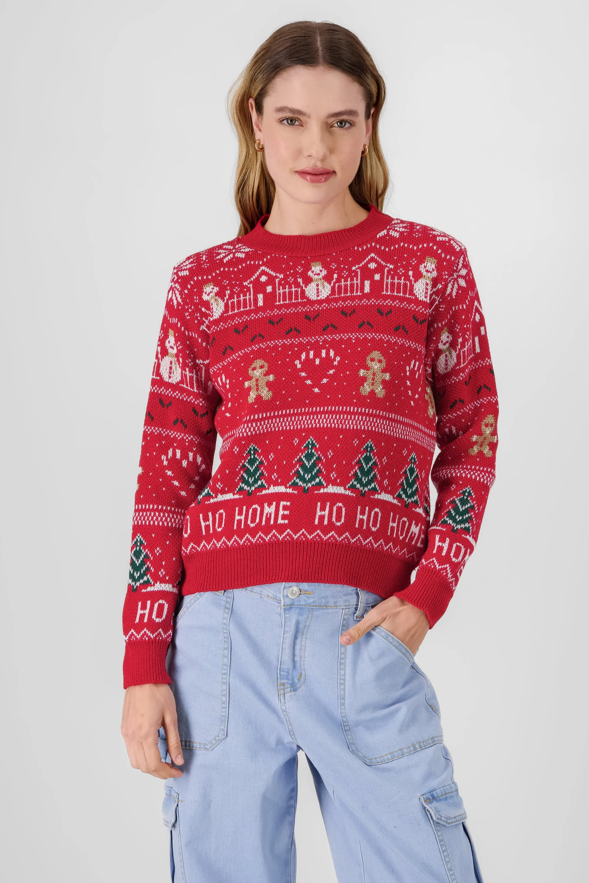 Suéter navideño galleta sold by Shasa