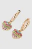 Arracadas corazon brillos sold by Shasa