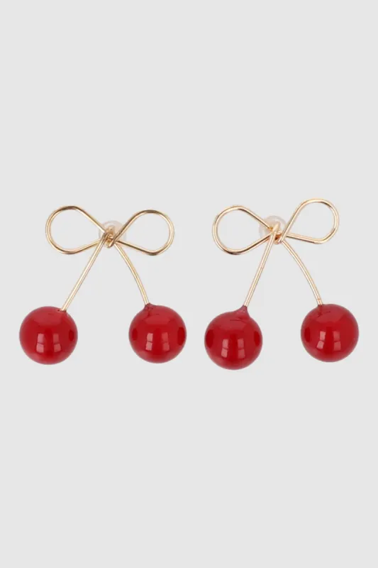 ARETES MOÑO CEREZAS sold by Shasa