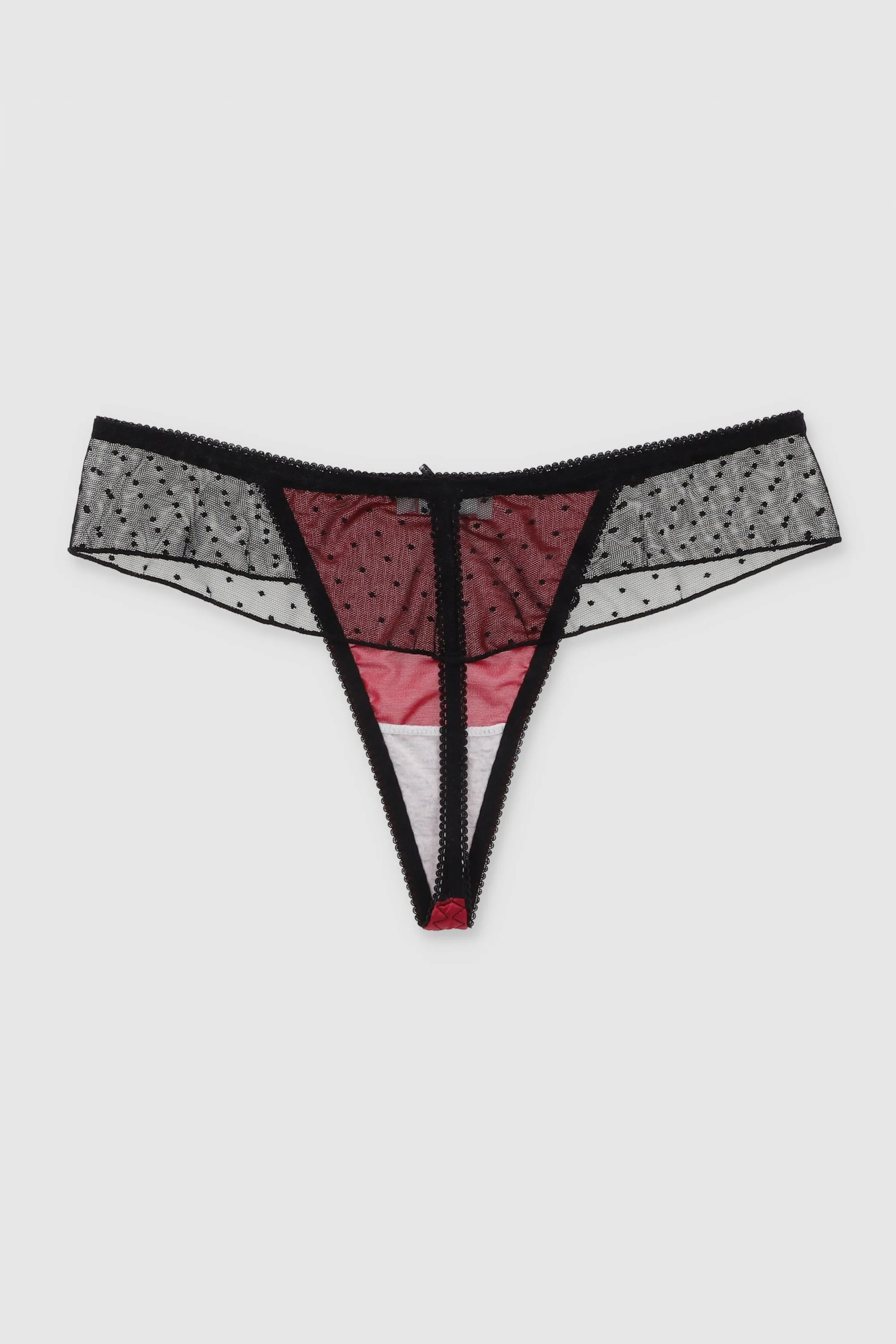 Tanga de satin con bies sold by Shasa product image thumbnail 2