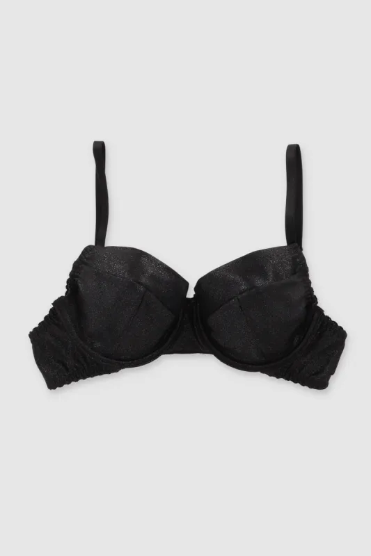 Bralette de lurex con copas sold by Shasa