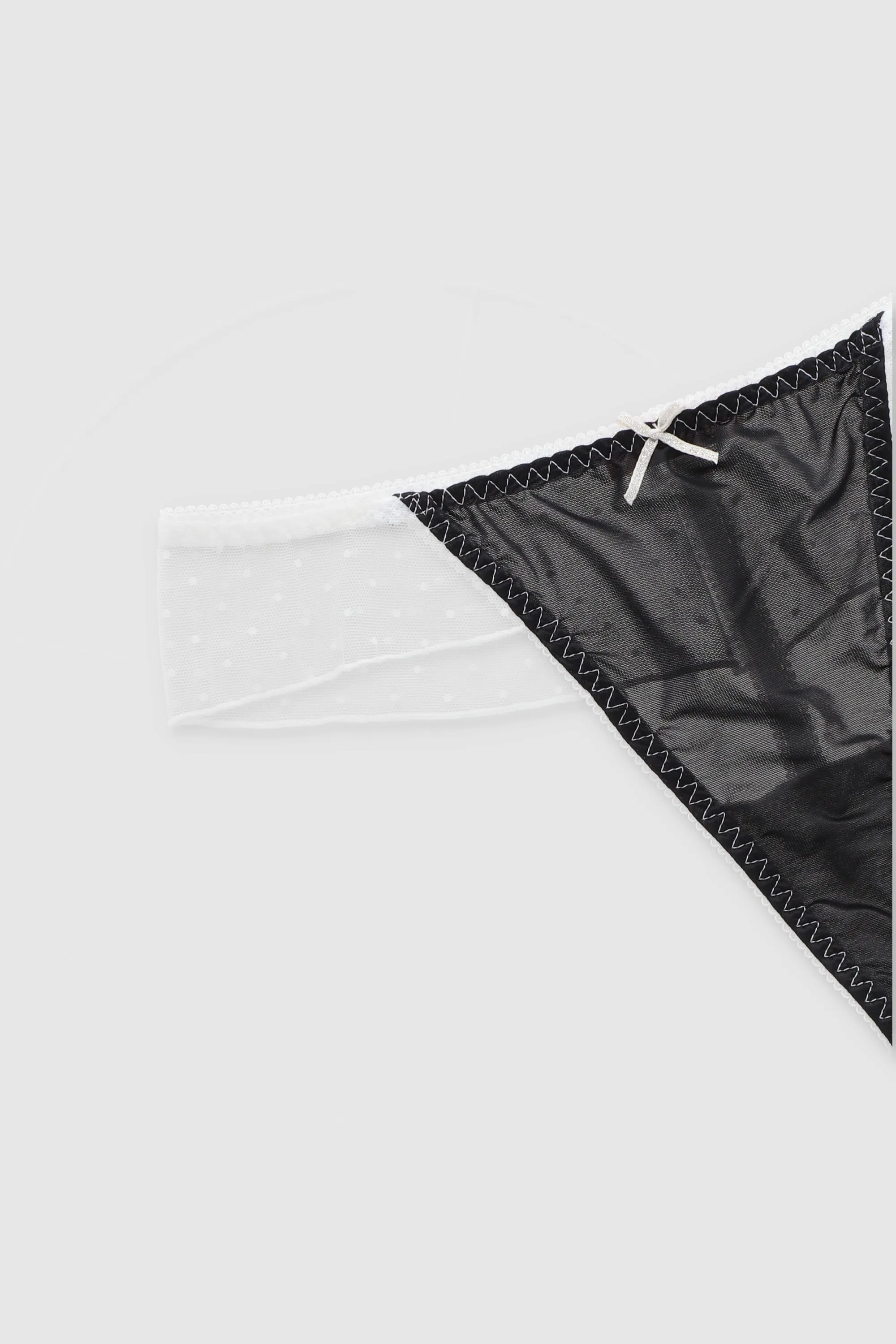 Tanga de satin con bies sold by Shasa product image thumbnail 3